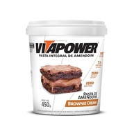 Vitapower - Pasta de Amendoim Integral - 450g - Brownie Cream - imagem 2