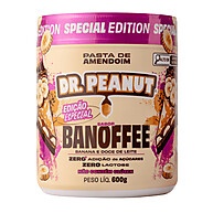 Pasta de Amendoim Whey Protein 600g Banoffee Dr Peanut - imagem 1