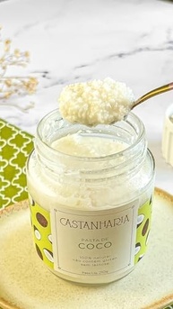 Castanharia Pasta De Coco 210G - imagem 1