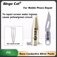 Pasta de Prata Condutiva JTX Nano: Repare Telas de iPhone - imagem 1