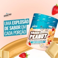 Shark Pro Pasta de Amendoim Gourmet Sabor Floresta Branca com Whey Protein Shark Peanut - 7,5g de Proteína - Zero Glúten, Zero Lactose, Zero Adição de Açúcares - Pote 600g - imagem 5