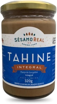 Tahine Pasta De Gergelim Integral 320g - Sésamo Real - imagem 3