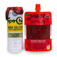 Salteez Rim Paste – Pasta de borda de chamoia cereja para suas cervejas, bebidas, lanches e muito mais! (Pacote com 5) - imagem 4