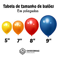 Balão Bexiga Nº 7 Azul Candy – Ideal para Festas com Cores Pasteis - imagem 2