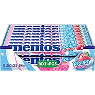 Mentos Yogurt Morango 16 Unidades – Explosão de Sabor em Cada Pastilha - imagem 2
