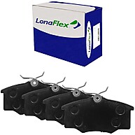 Pastilha de Freio Audi: Traseira Girling - Lonaflex - imagem 1