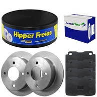 Pastilha e Disco de Freio Gol G1 94-95: Kit Completo - imagem 1