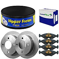 Pastilha e Disco de Freio Ka: Kit Completo 98-2009 - imagem 1