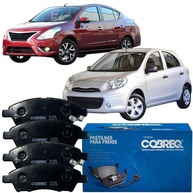 Pastilhas de Freio Cobreq: Nissan March/Versa - imagem 1