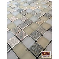 Pastilhas Rústicas: Vidro e Pedra Natural 💎 - imagem 1