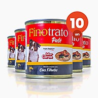 Patê Finotrato Filhote: Nutrição Premium em 10 Latas! - imagem 1