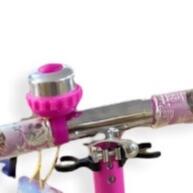 Patinete Frozen Rosa LED: Diversão Segura! - imagem 1