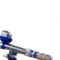 Patinete Infantil 3D Sonic Azul com LED e Buzina – Até 35kg - imagem 1