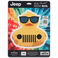 Adesivo Jeep Pato de Borracha com Óculos de Sol - Vinil Premium para Jeep, Carro, SUV e Laptop - imagem 1