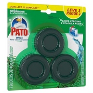 Pato Desodorizador Sanitário Caixa Acoplada Pinho - 40g | Limpeza e Fragrância Duradoura para Banheiro - imagem 3