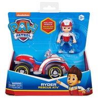 Patrulha Canina - Boneco de 6cm e Veículo do Ryder - imagem 1