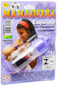 Mamadeira Suquinho para Boneca - Brincando de Casinha Pica Pau - imagem 1