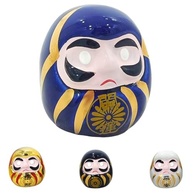 Daruma em Porcelana Azul - Amuleto Japonês de 5 cm para Paz, Sucesso e Proteção - imagem 2