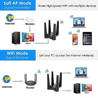 Adaptador USB WiFi WAVLINK AX1800: Internet Rápida e Estável para seu PC! - imagem 4