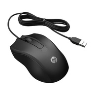 Mouse HP USB 100 Preto - Sensor Óptico Ambidestro Resoluções até 1600 DPI Compatível com PC/Mac - 6VY96AA - imagem 2