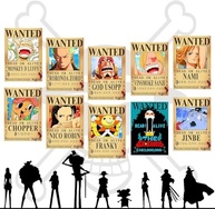 Pôsteres de Procurado One Piece - Edição Nika Luffy 3 Bilhões - 25 PCS 30x21 cm - imagem 4