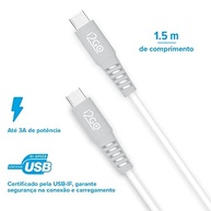 Kit Carregador Ultra Rápido 20W i2GO: USB-C PD + Cabo USB-C 1.5m - Potência e Segurança para Seu Smartphone - imagem 5