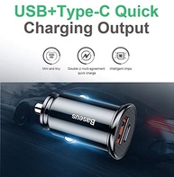 Carregador Veicular Baseus Turbo 30W: Carga Rápida PD 4.0 para seu iPhone - imagem 3