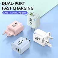 Carregador Rápido 65W: 2 Portas USB-C e PD - imagem 3
