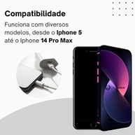 Kit Carregador Turbo 40W com Cabo USB-C PD + USB-A QC3: Carga Ultra Rápida para iPhone Premium - imagem 5
