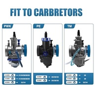 Kit 2x Adaptador Coletor Admissão Carburador Moto - PWK, PE, TM (21-34mm) - imagem 5