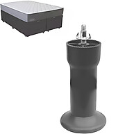Pé de Cama Box 128mm: Resistência e Estabilidade - imagem 1