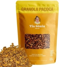 Tia Sônia, Granola Paçoca Pé Moleque Pasta Amendoim 120g Tia Sônia - imagem 2