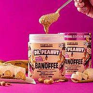 Pasta de Amendoim Whey Protein 600g Banoffee Dr Peanut - imagem 2