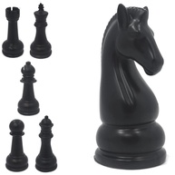 Peça de Xadrez Decorativa em Porcelana - Rei, Rainha, Cavalo, Bispo, Torre e Peão para Decoração Elegante - imagem 1
