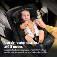 Redutor de Assento Maxi-Cosi Pearl 360 Pro: Conforto e Segurança para Recém-Nascidos - imagem 4