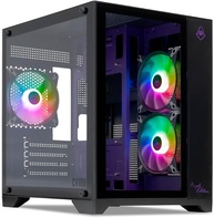 Gabinete Gamer Mancer CV100 Purple Edition | Mid-Tower | Lateral De Vidro | Com 3 Fans | MCR-CV100-PEB - imagem 1