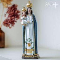 Imagem Nossa Senhora do Bom Parto em Resina 30 cm - SACRO | Peça Religiosa com Detalhes Finais - imagem 2