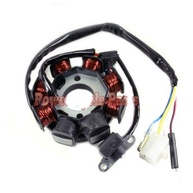 Magneto Stator 8 Bobinas GY6 50cc 80cc - Peça de Reposição para Scooters e ATVs - imagem 1
