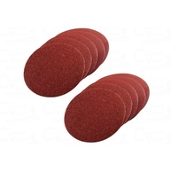 Lixas com Velcro 125mm: Kit Completo 10 Peças! - imagem 2
