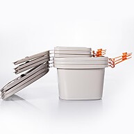 Potes Plasútil: Organize sua Cozinha com 12 Peças! - imagem 2