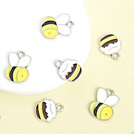 Amuletos de Óleo Estilo Esmalte Gotejamento 15 Peças - imagem 1