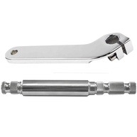 Kit Ligação Câmbio Harley Davidson Touring 1984-2016 - Aço Cromado 2 Peças - imagem 1