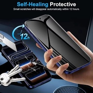 Película de Privacidade Hydrogel iPhone: Kit com 2 Peças - imagem 4