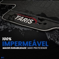 Jogo de Tapetes Automotivos Emborrachados Premium para Toyota Yaris (2018-2025) - 3 Peças - imagem 4
