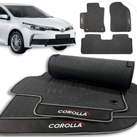 Jogo de Tapete Automotivo Emborrachado Premium para Toyota Corolla 2018-2019 - 3 Peças Impermeável - imagem 1