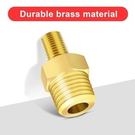 Adaptador de Inflador de Pneu em Latão: Conexão NPT 1/4" para Schrader (4 Peças) - imagem 4