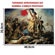 Quebra-Cabeça Delacroix: A Liberdade em 500 Peças - imagem 2