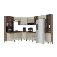 Cozinha Modulada Lisboa 515cm: 9 Peças! - imagem 2