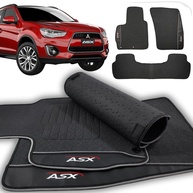 Jogo de Tapetes Automotivos Premium Emborrachado Impermeável para Mitsubishi ASX (2010-2021) - 3 Peças - imagem 1