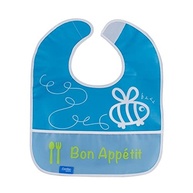 Babador Impermeável com Bolso Coletor de Migalhas para Bebês - Kit 2 Peças Comtac Kids - imagem 5